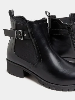Yours Curve bottines à boucle