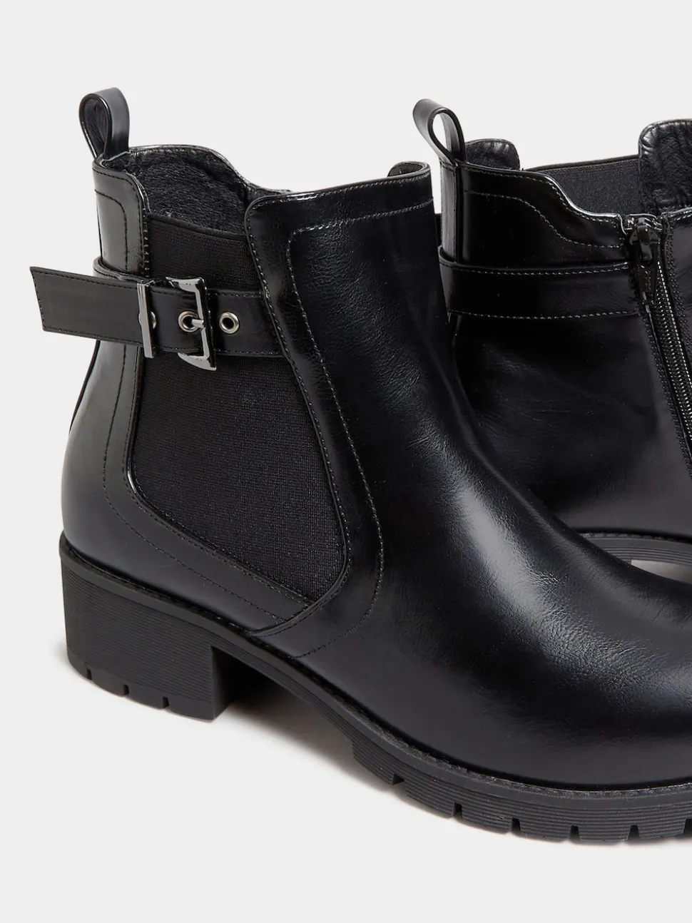 Yours Curve bottines à boucle