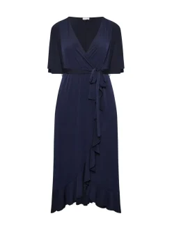 Yours Curve London Robe portefeuille Volant